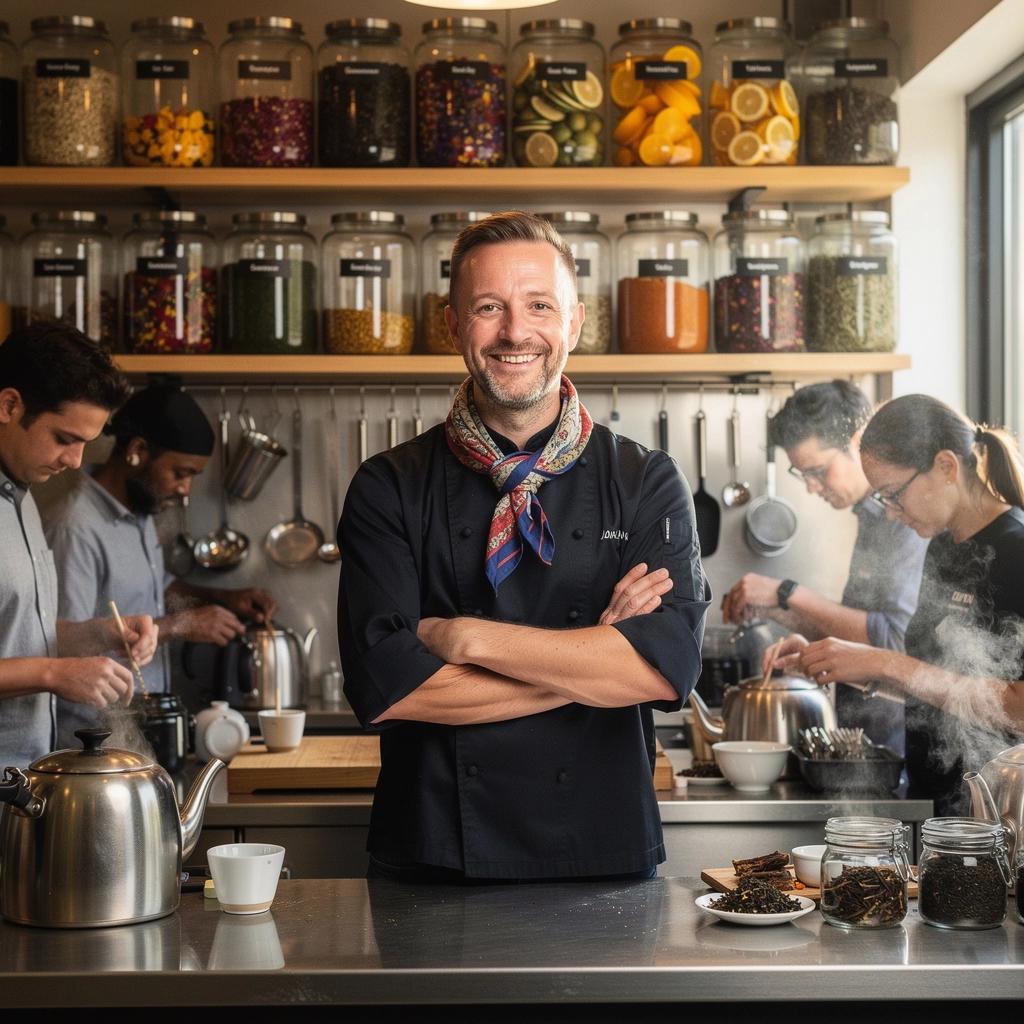 Pienės šaknų arbata, patiekiama su citrinos riekelėmis.